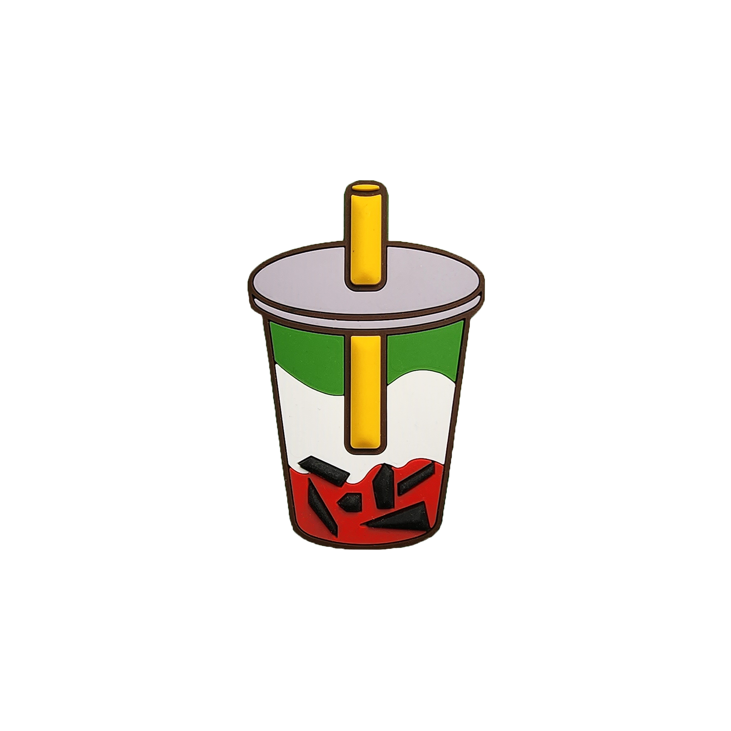 Strawberry Matcha Latte - 3D Mini StompCharm