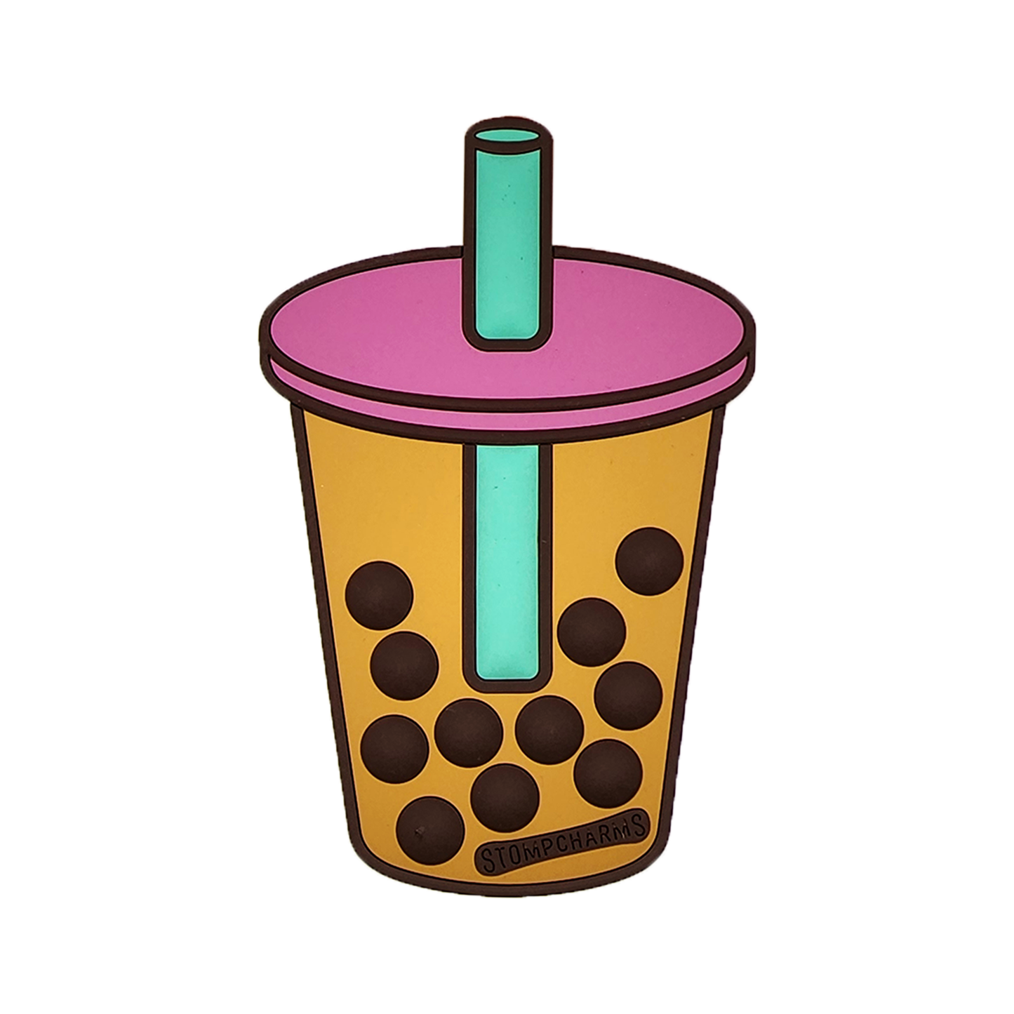 Boba Milk Tea - Large 3D Stomp Pad