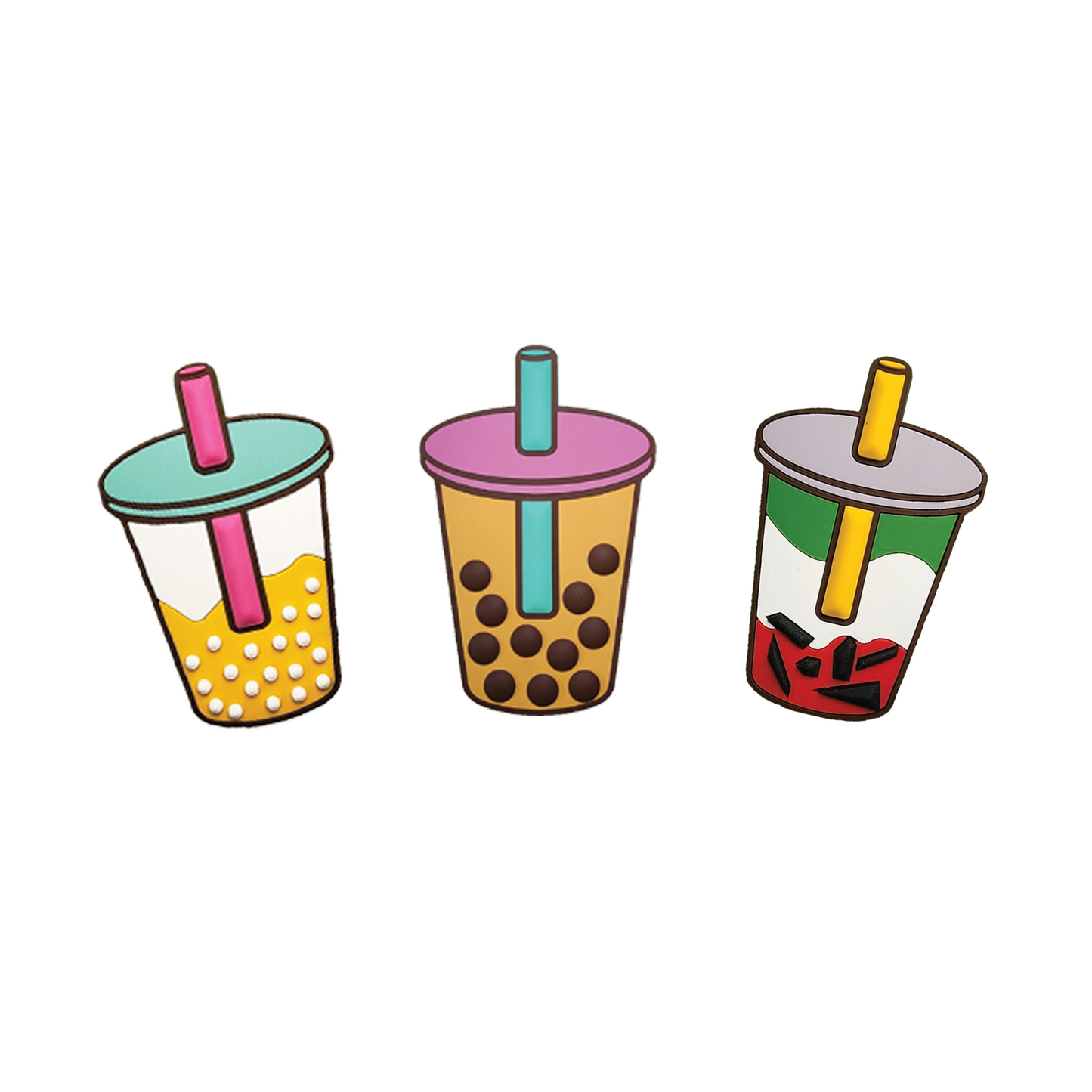 Boba Trio (Mini StompCharms Bundle)