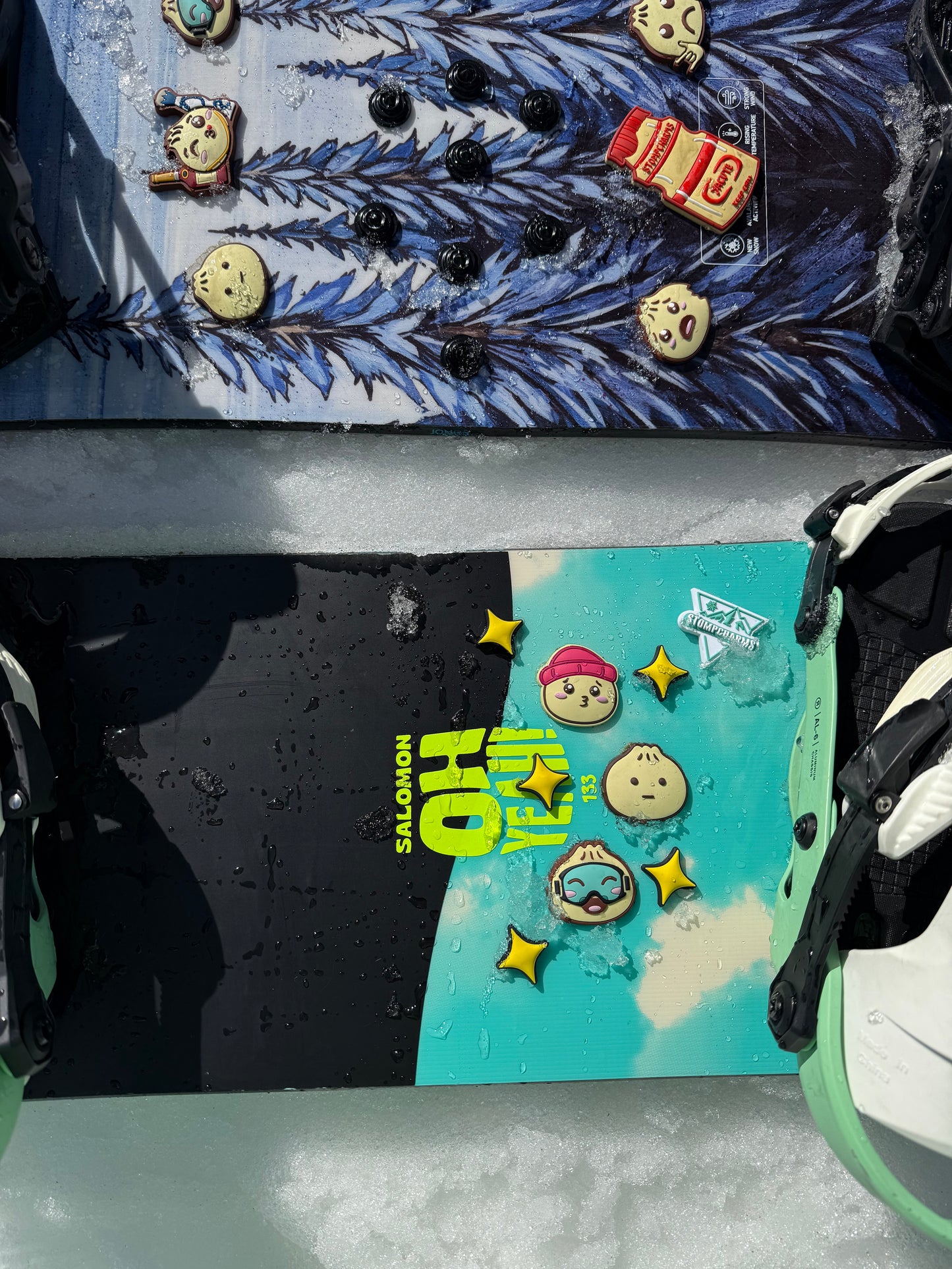 ✨Sparkly Dumpling Combo✨– Mini Snowboard Stomp Pad Bundle (6-Pack)