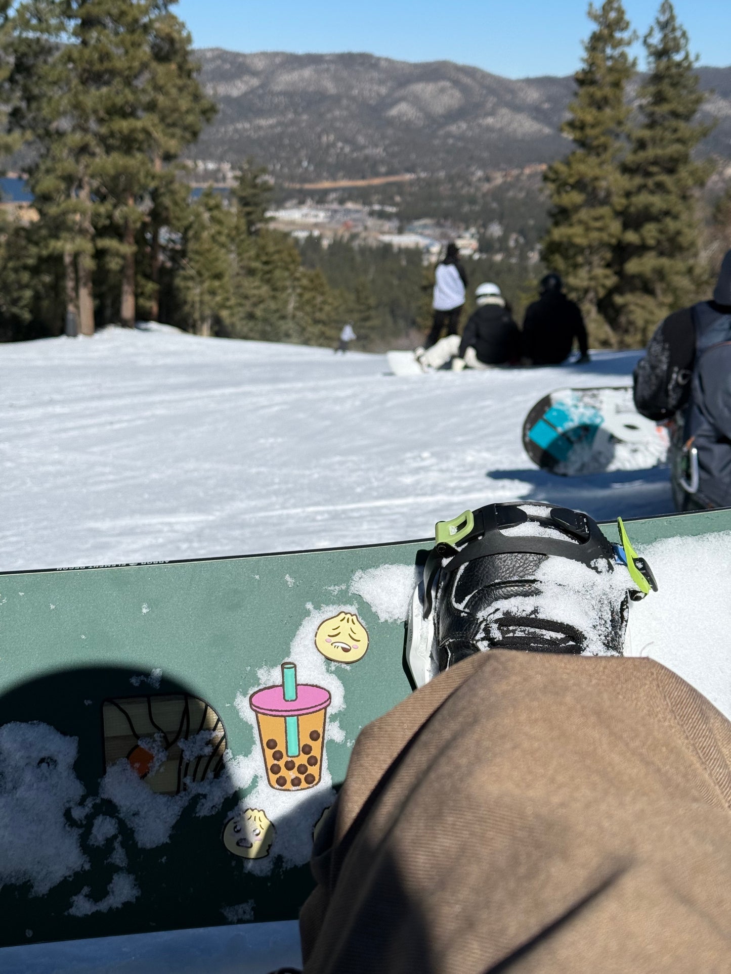 Boba Milk Tea – Small Snowboard Stomp Pad