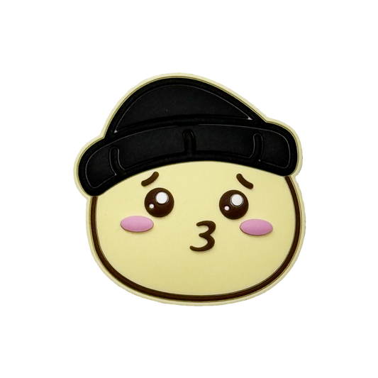 Rizz Dumpling (Black - 1000% Red Flags) - 3D Mini StompCharm