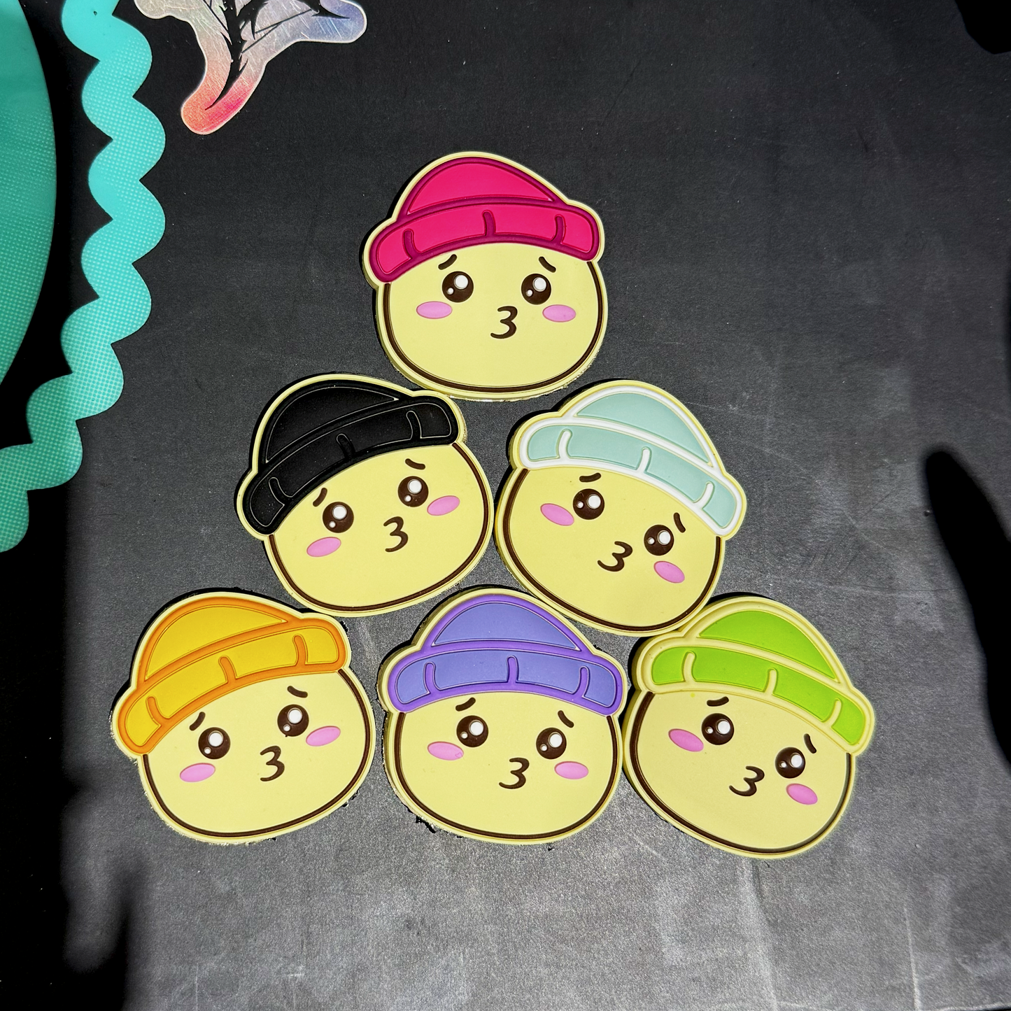 Rizz Dumpling (Black - 1000% Red Flags) - 3D Mini StompCharm